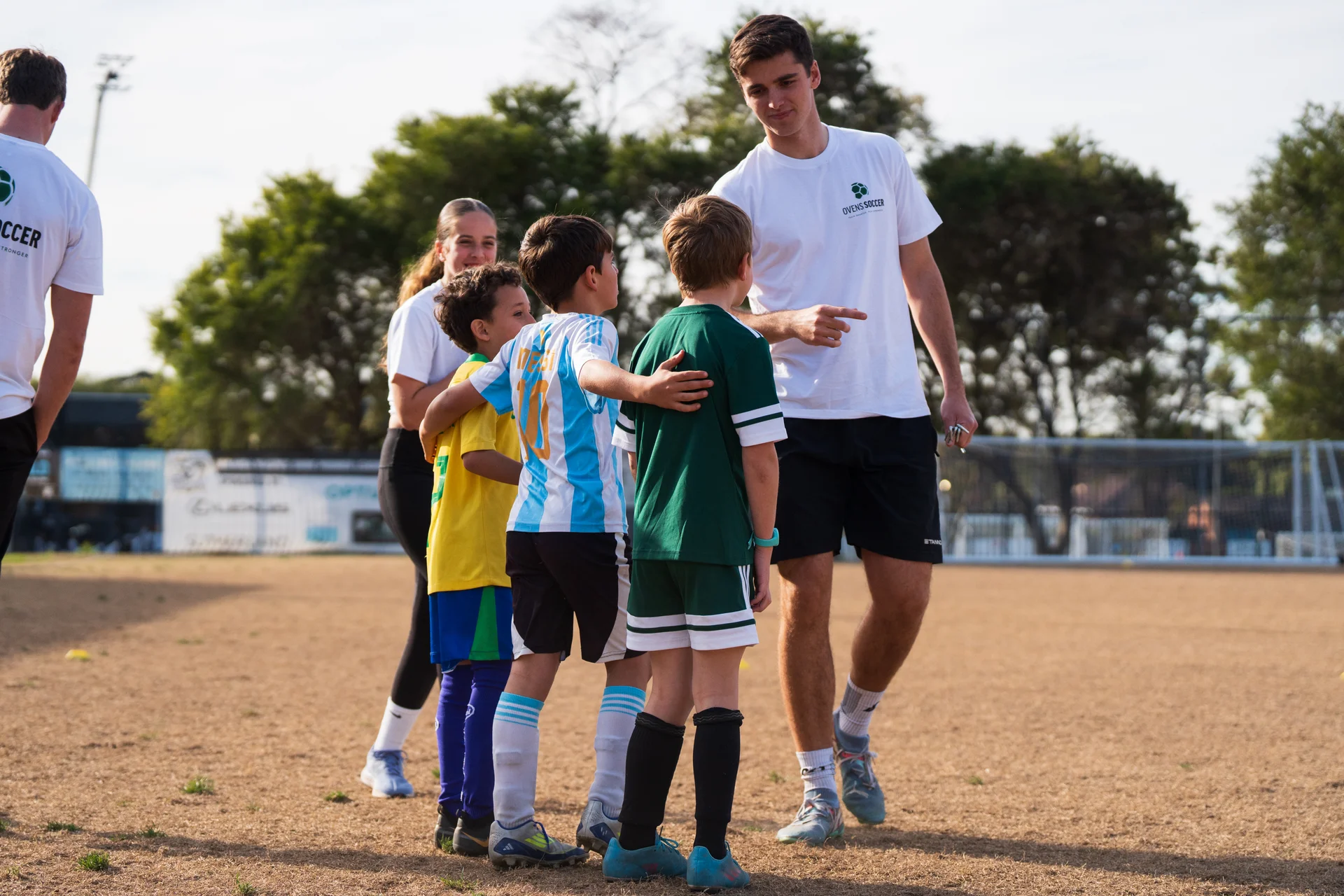 Football training background